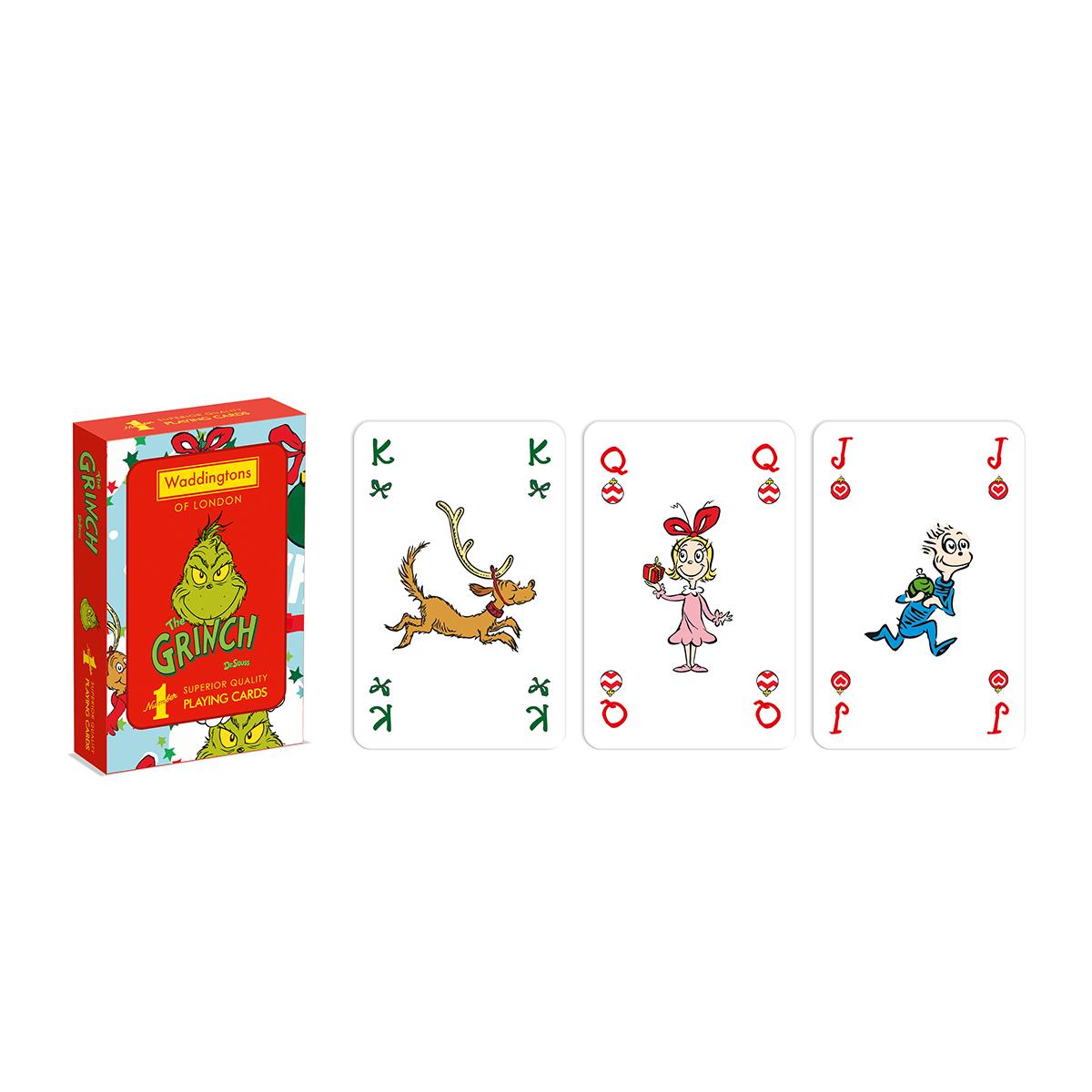 The Grinch Waddingtons Number 1 Playing Cards