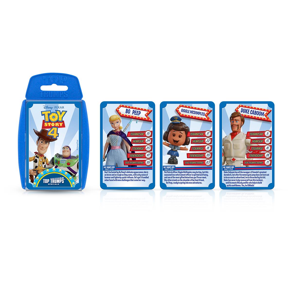 Toy Story 4 Top Trumps Card Game