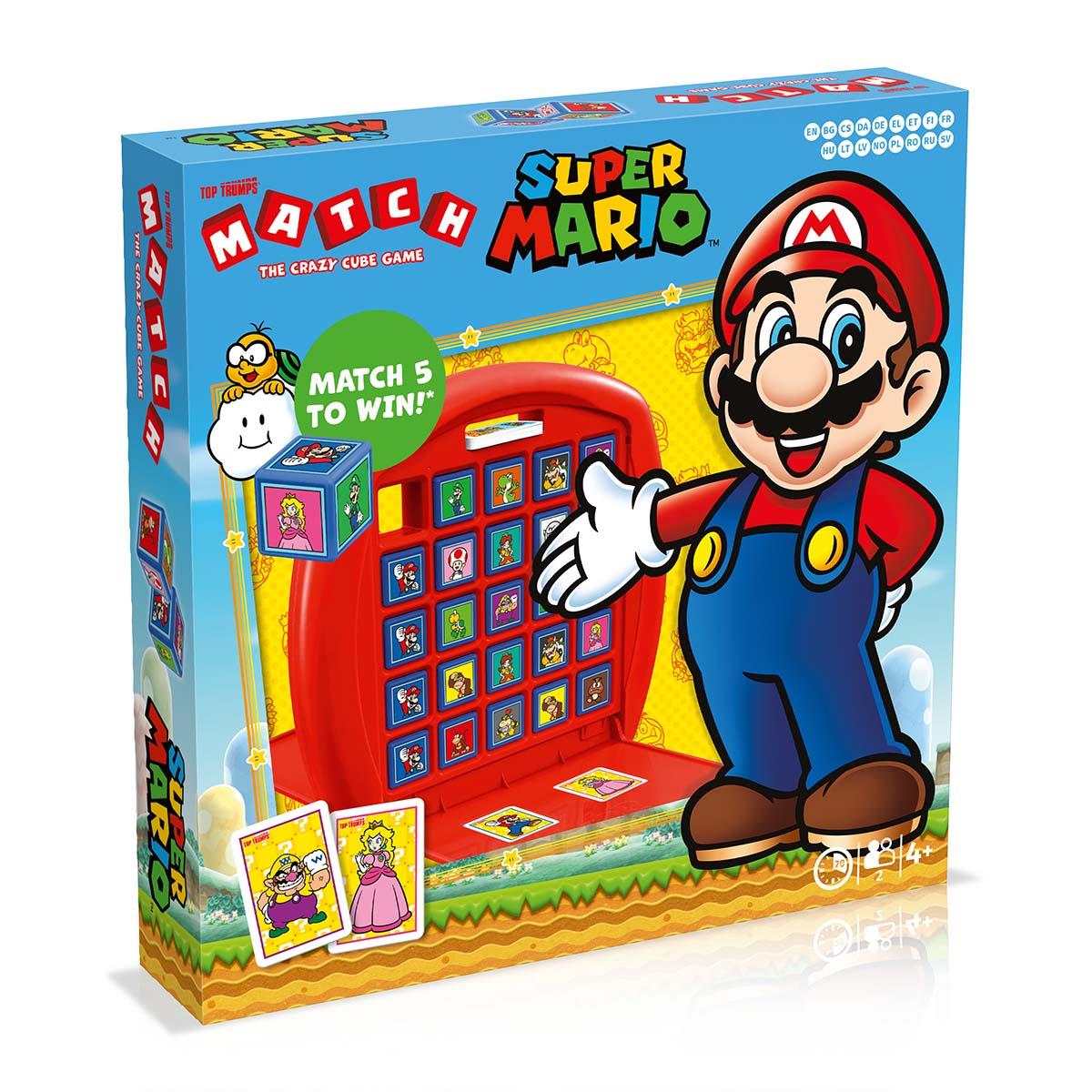 Super Mario Top Trumps Match - The Crazy Cube Game