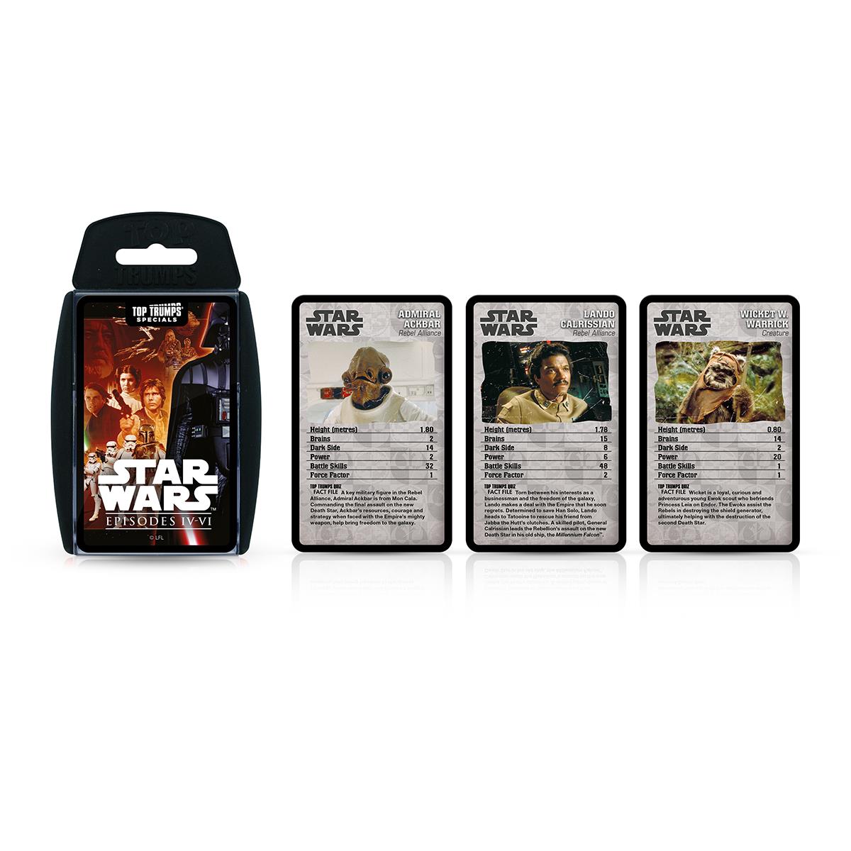 Star Wars Episodes 4 6 Top Trumps Card Game Star Wars Episodes 4 6 Top Trumps Card Game