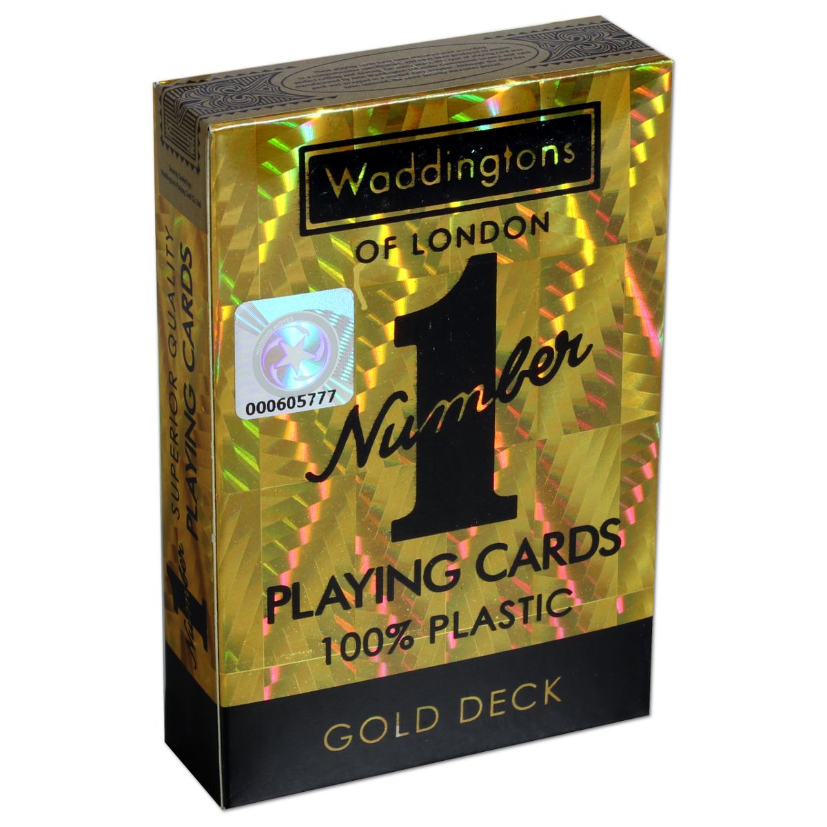Classic Gold Waddingtons Number 1 Playing Cards