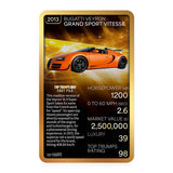 Luxury Cars Top Trumps Limited Edition Card Game