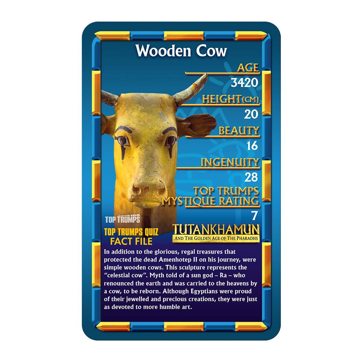Ancient Egypt 'Tutankhamun and the Golden Age of the Pharaohs' Top Trumps Limited Edition Card Game
