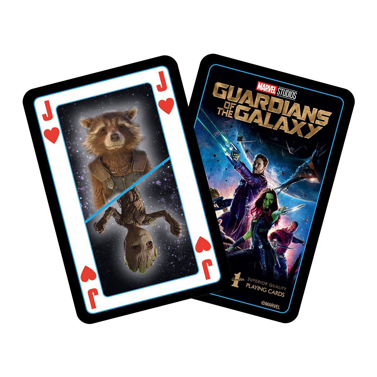 Guardians of the Galaxy Waddingtons Number 1 Playing Cards