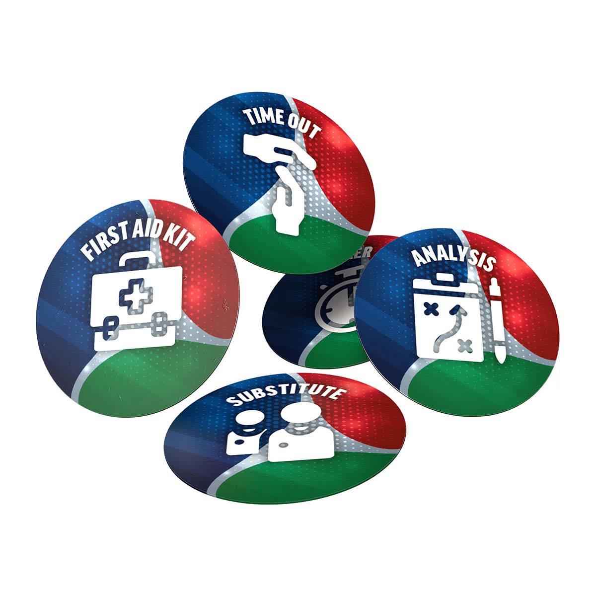 World Football Stars Top Trumps Battle Mat Card Game