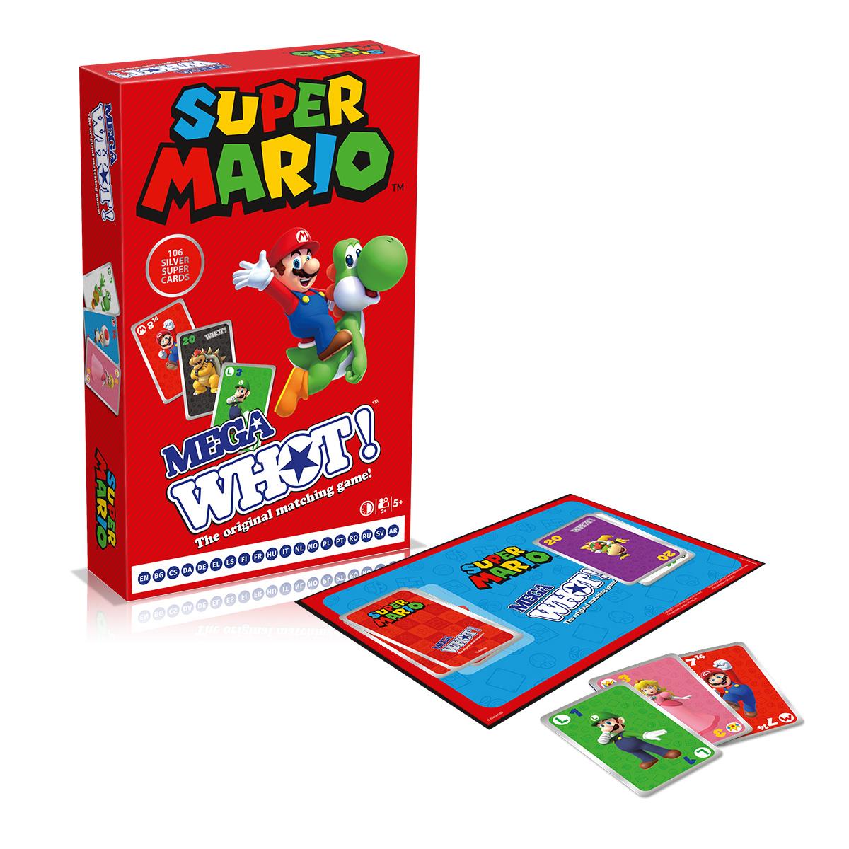Super Mario Mega Whot! Card Game