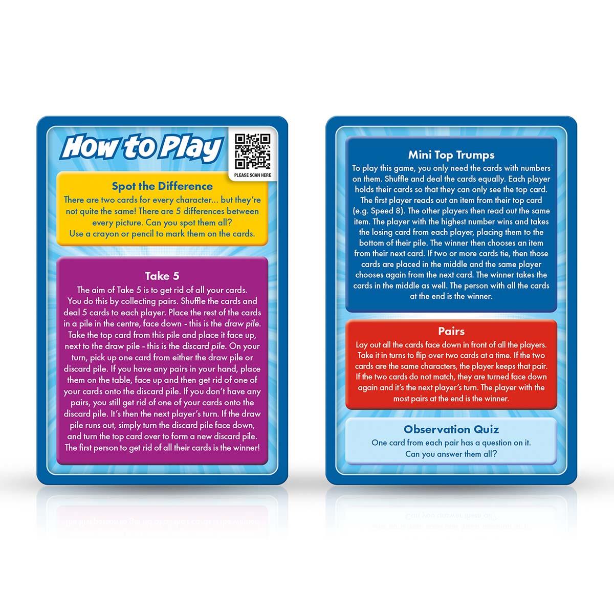 Spidey & Friends Top Trumps Junior Card Game