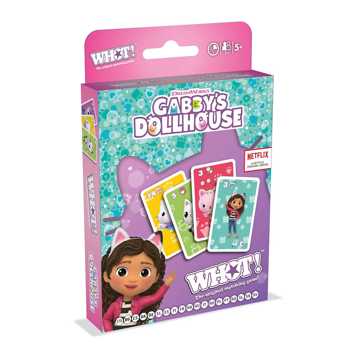 Gabby's Dollhouse WHOT! - Fun Card Game Adventure