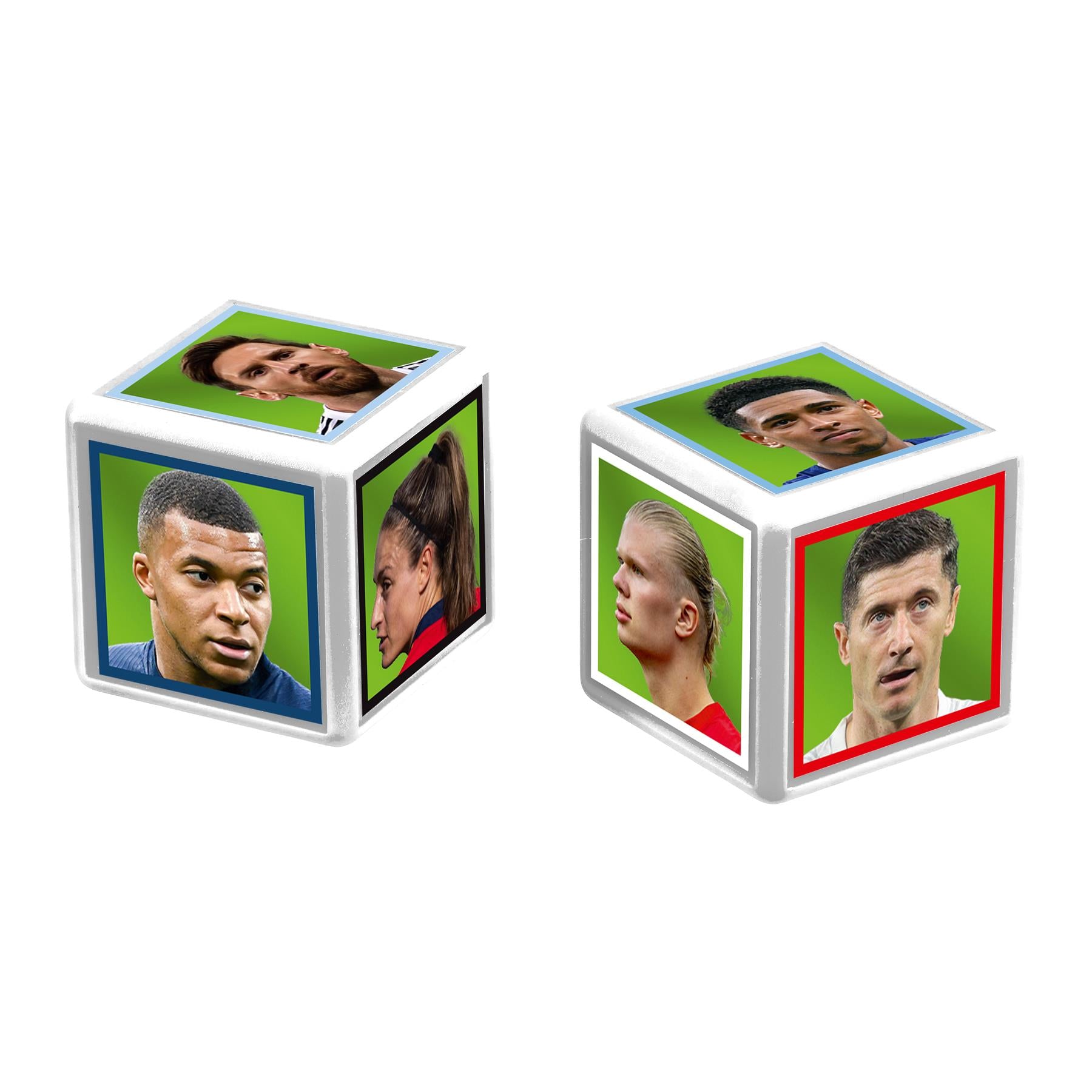 World Football Stars Green Top Trumps Match - The Crazy Cube Game