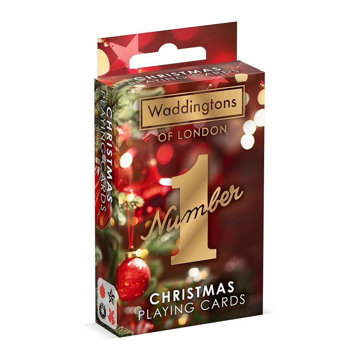 Christmas Waddingtons Number 1 Playing Cards