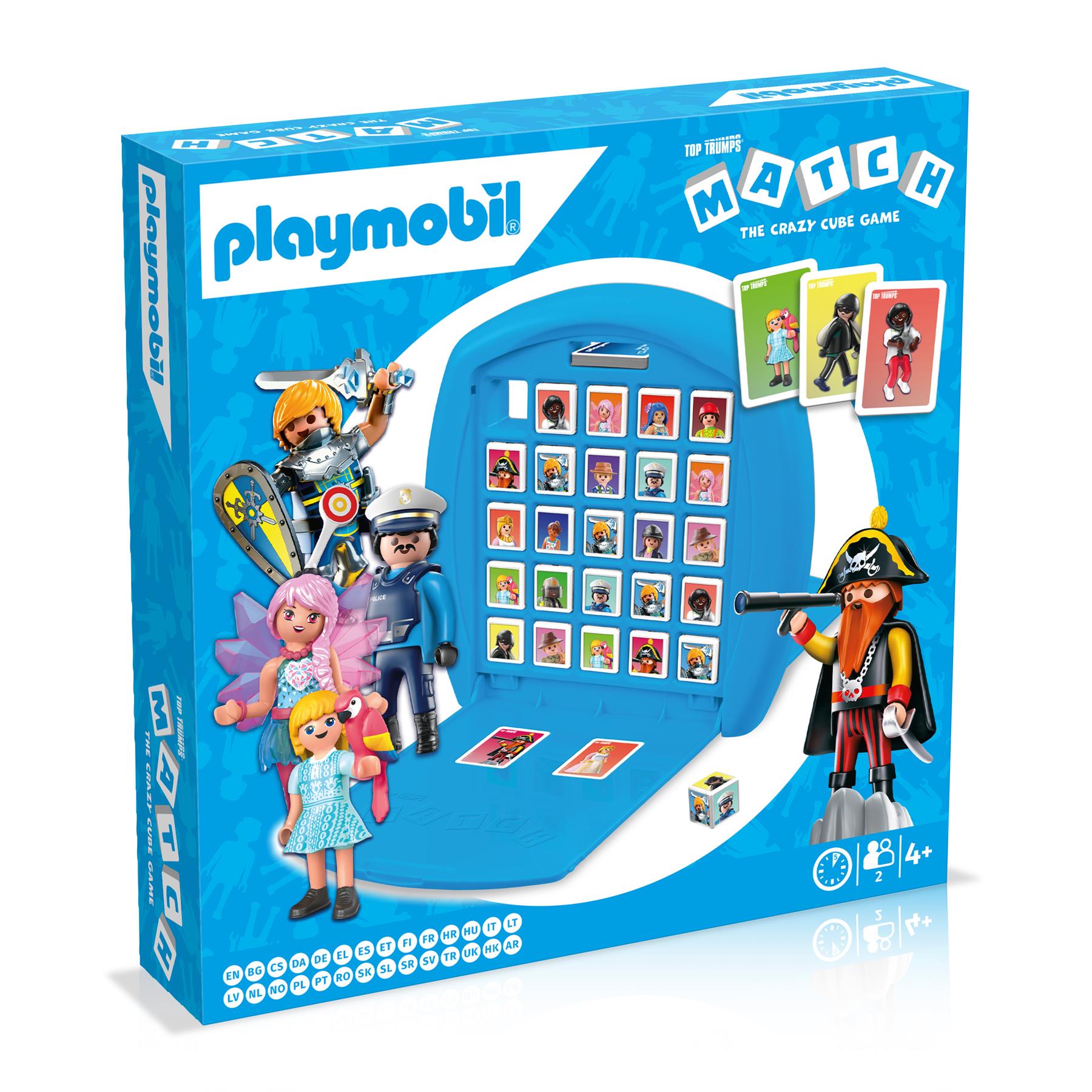 Playmobil Top Trumps Match - The Crazy Cube Game