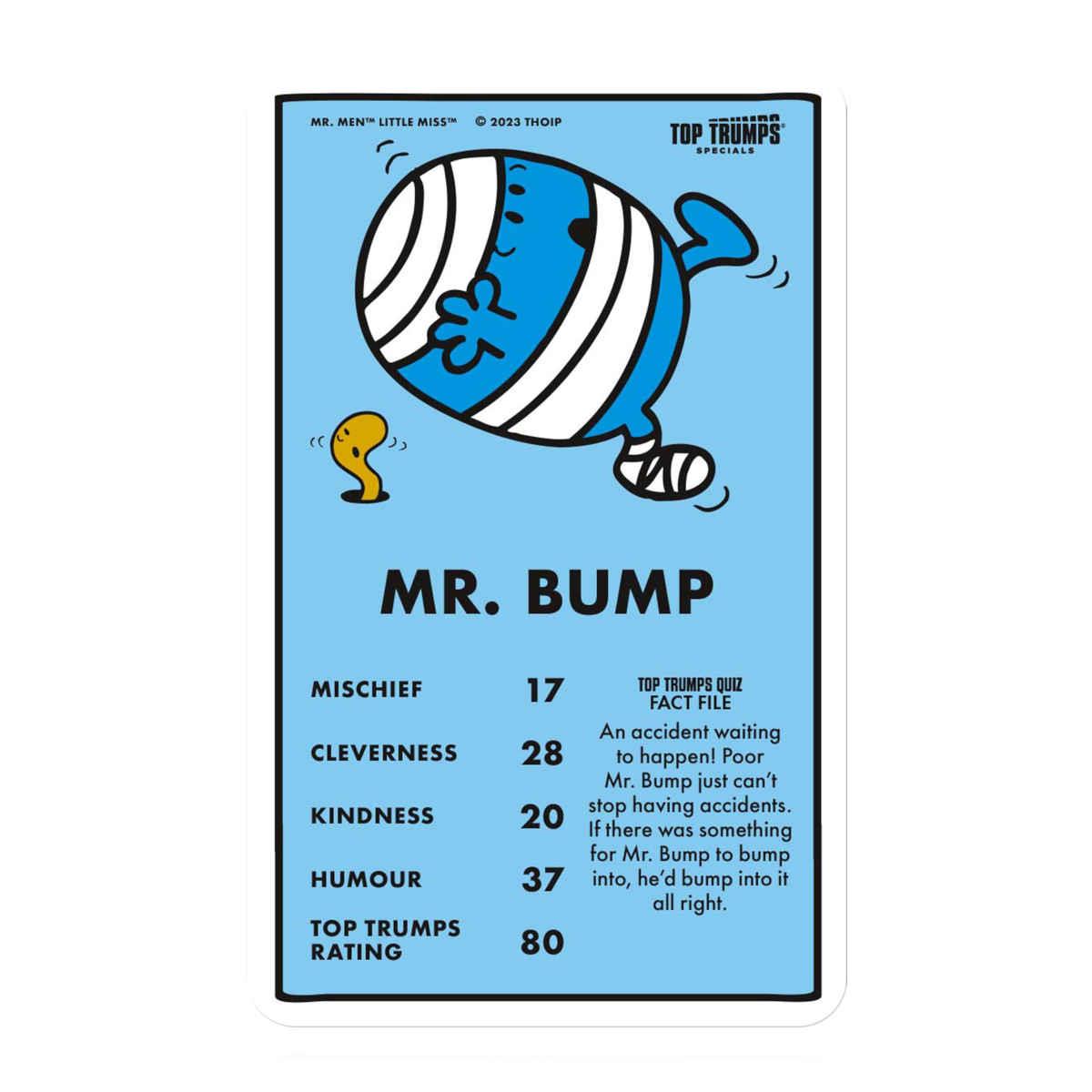 Mr Men & Little Miss Top Trumps Card Game