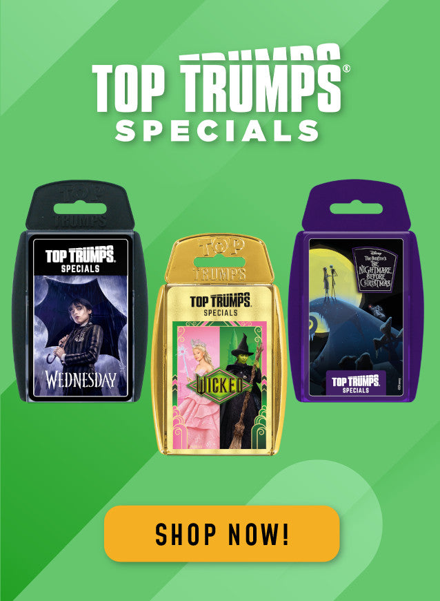 Top Trumps David Walliams Kartenspiel – Für 3 Bis 99 Jahre, Mit Robustem Kunststoffkoffer