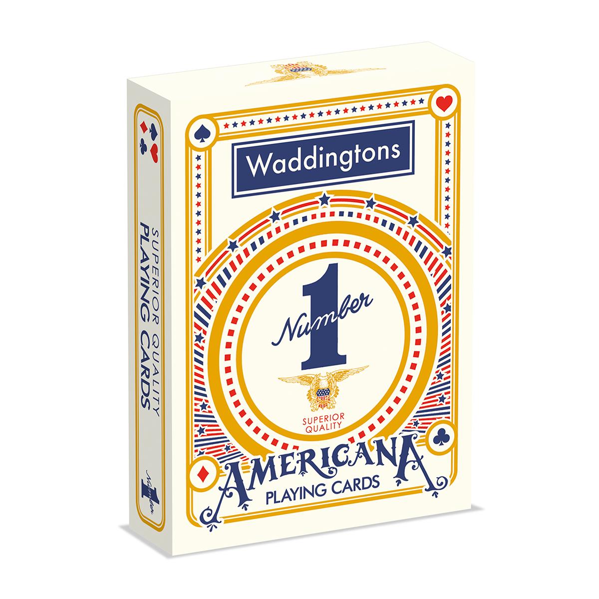 Waddingtons Pink Americana Waddingtons Number 1 Playing Cards
