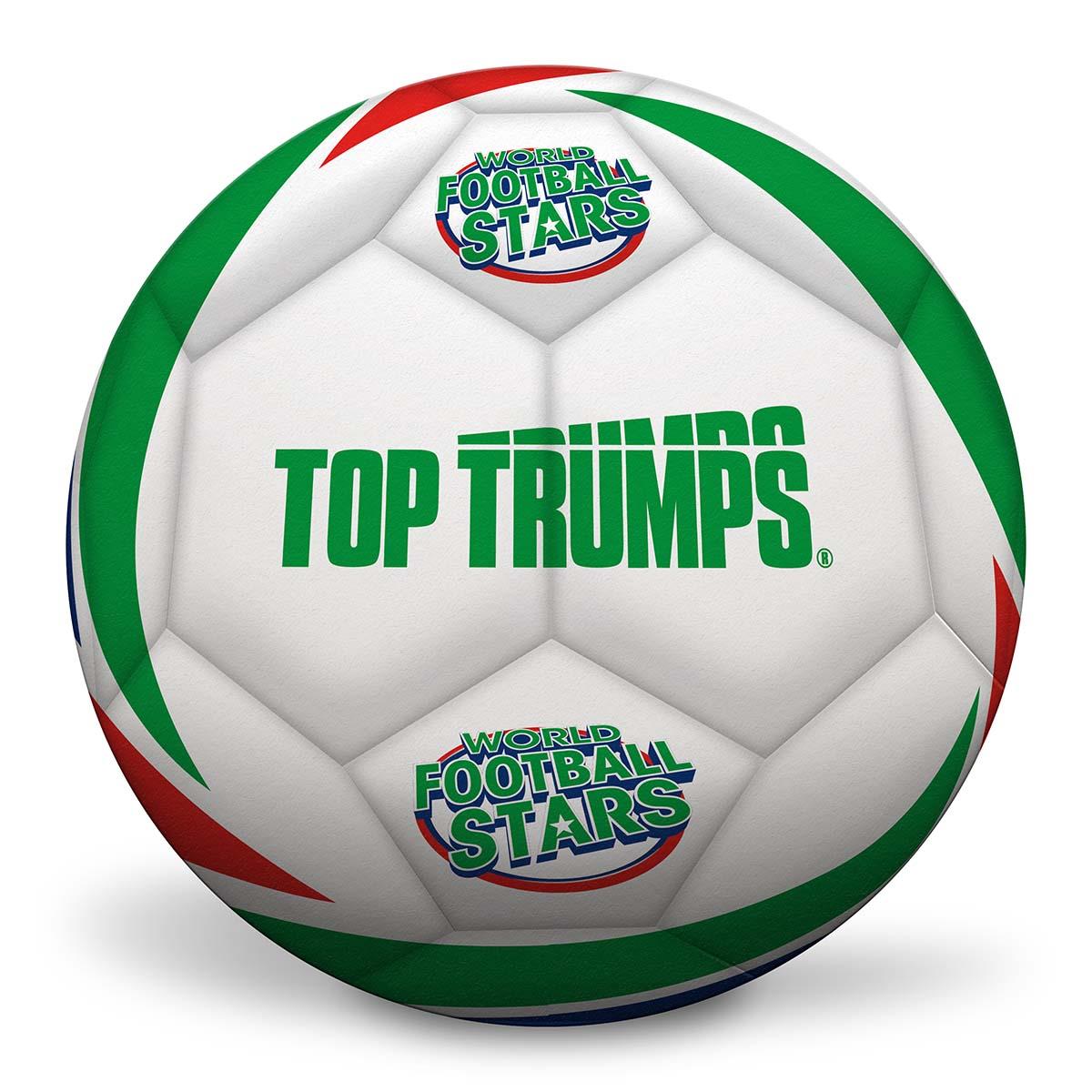 World Football Stars Top Trumps Card Game & Football Gift Set