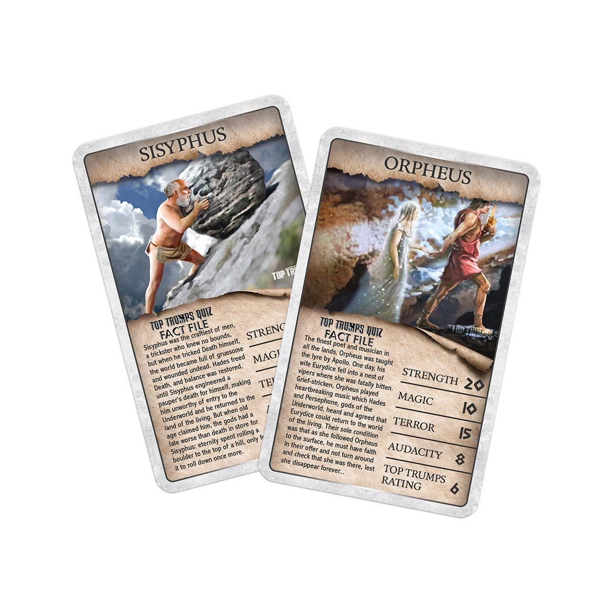 Greek Myths 30 Fantastic Tales Top Trumps Limited Edition Card Game