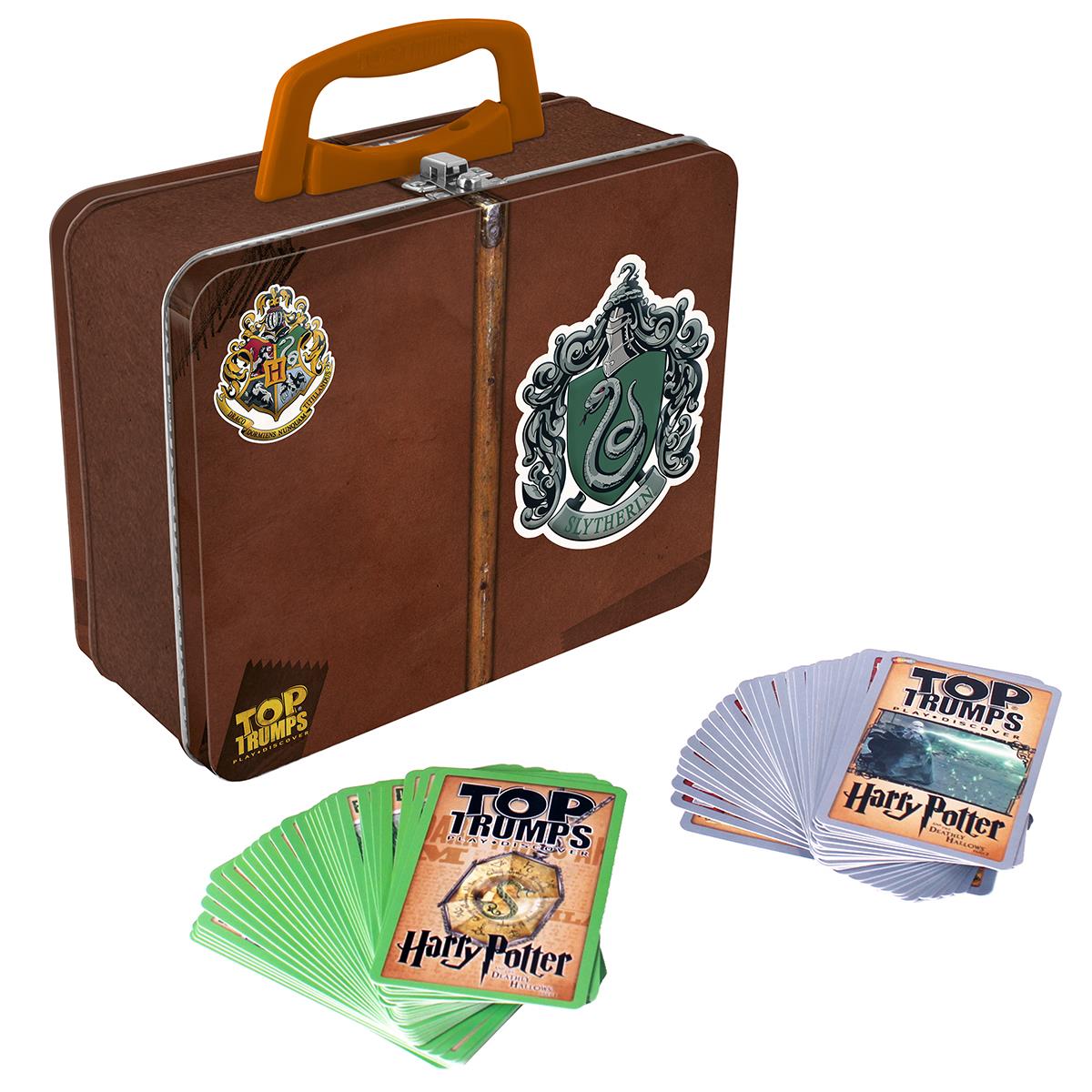 Harry Potter Slytherin Top Trumps Card Game Collectors Tin