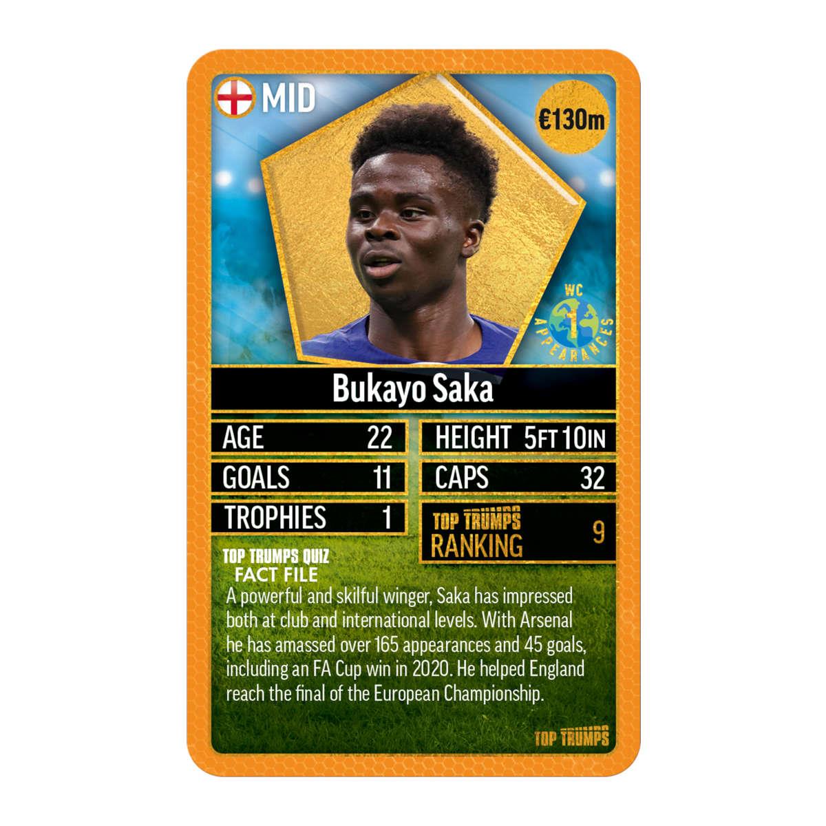 World Football Stars Top 200 - Pack 6 Top Trumps