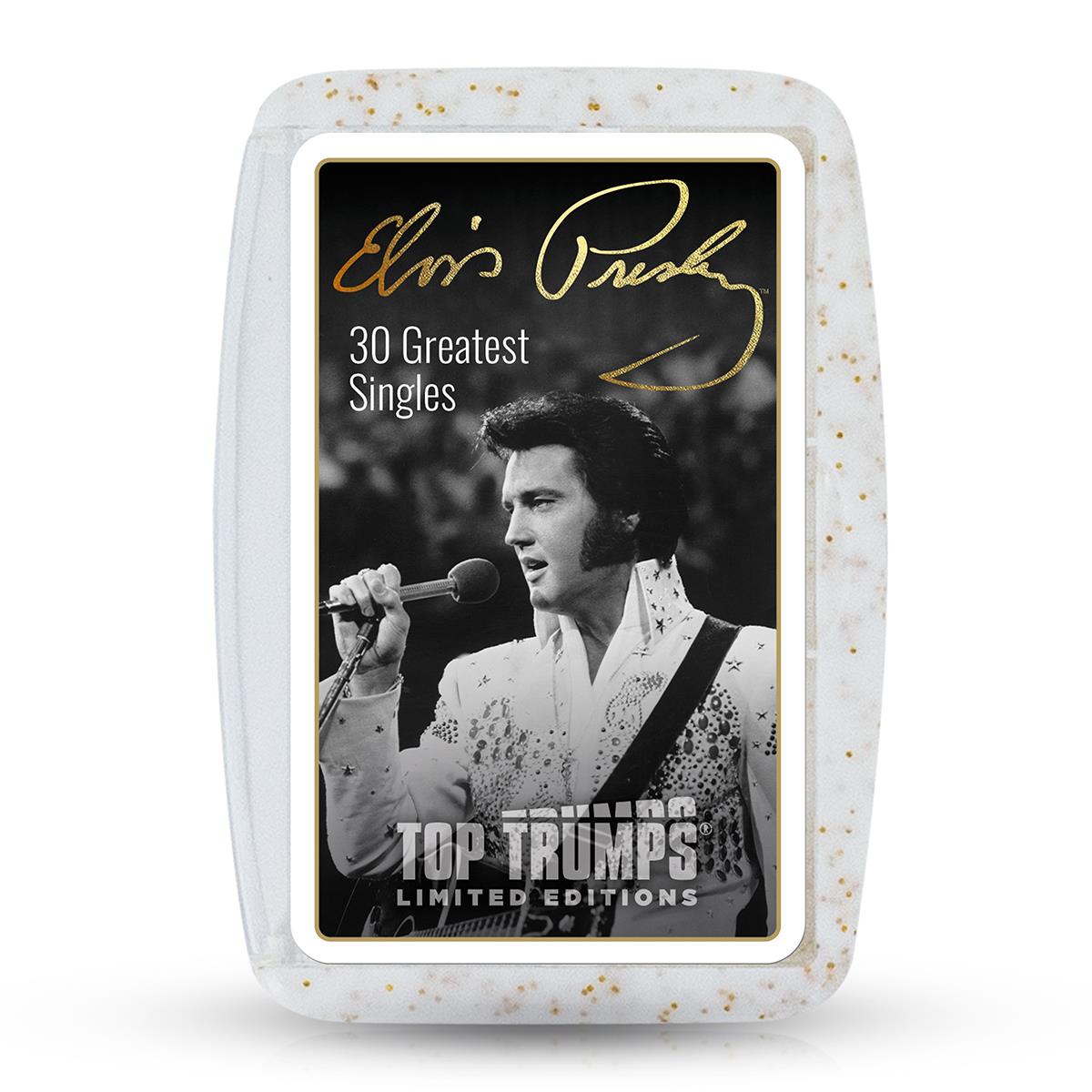 Elvis 30 Greatest Singles Top Trumps Card Game