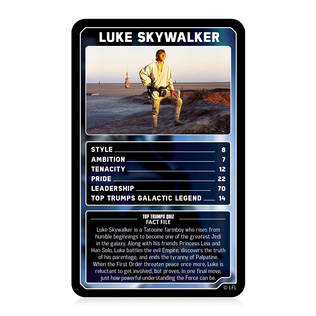 Star Wars Episodes 1-9 Skywalker Saga Trumps Card Game