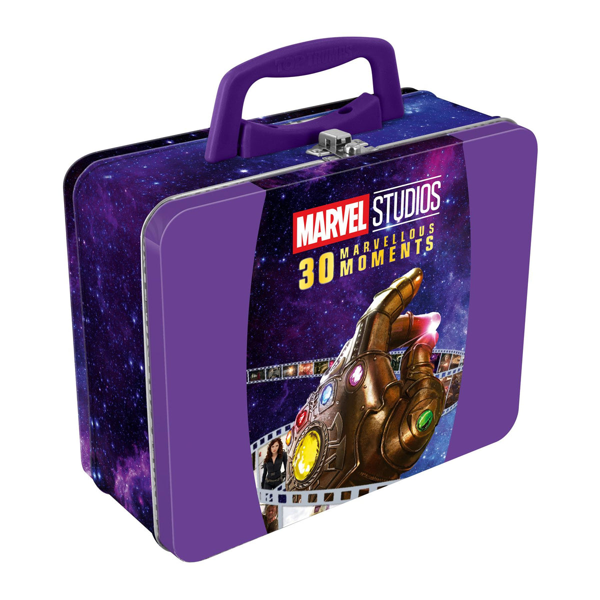 Marvel 30 Moments Top Trumps Card Game Collectors Tin