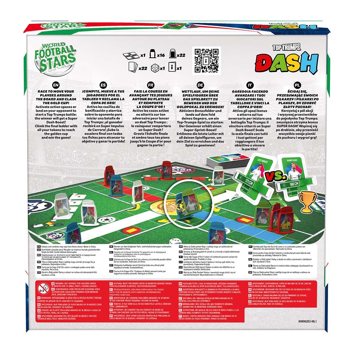 World Football Stars Top Trumps Dash - Fast-Paced Fun