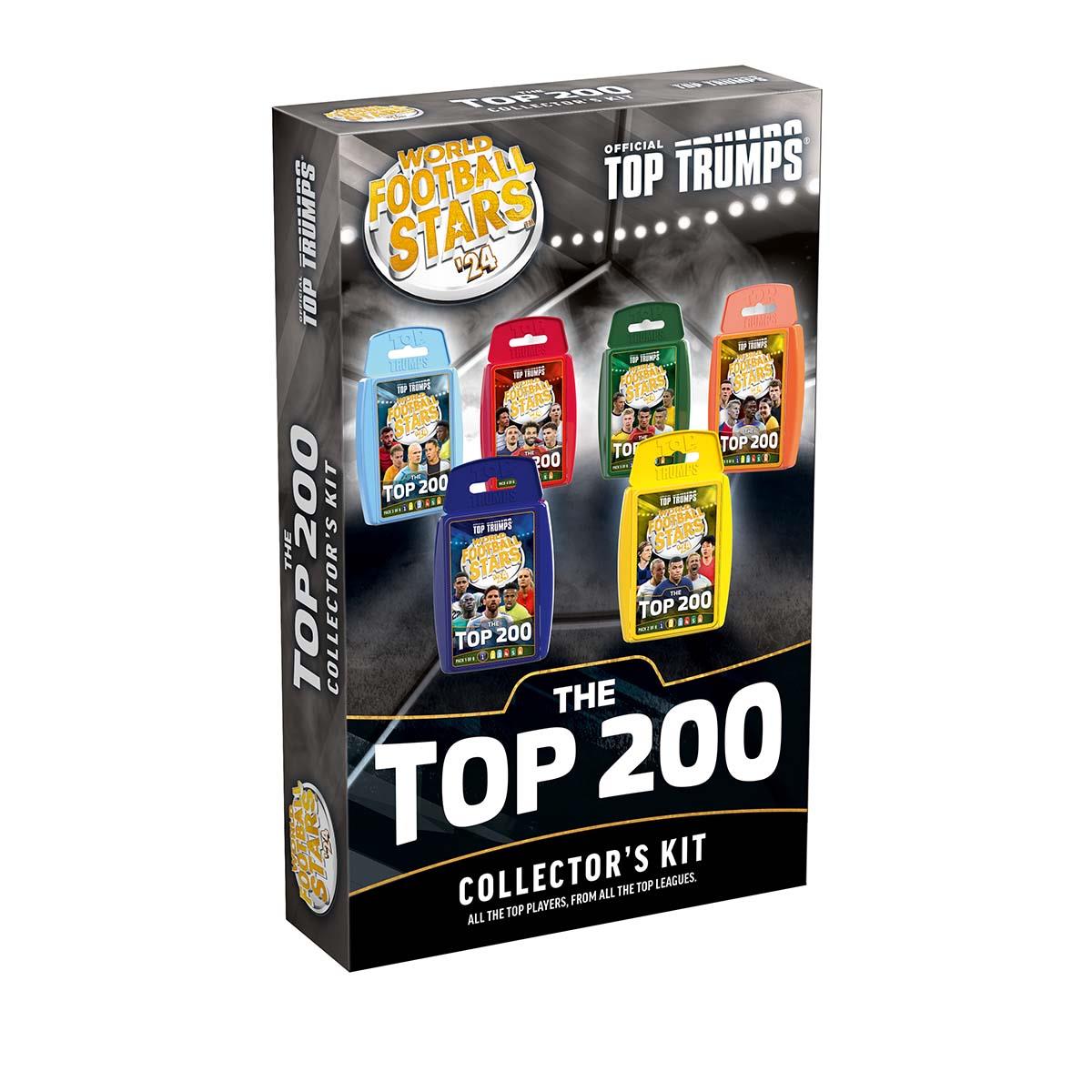 World Football Stars Top 200 Top Trumps - Collectors Kit