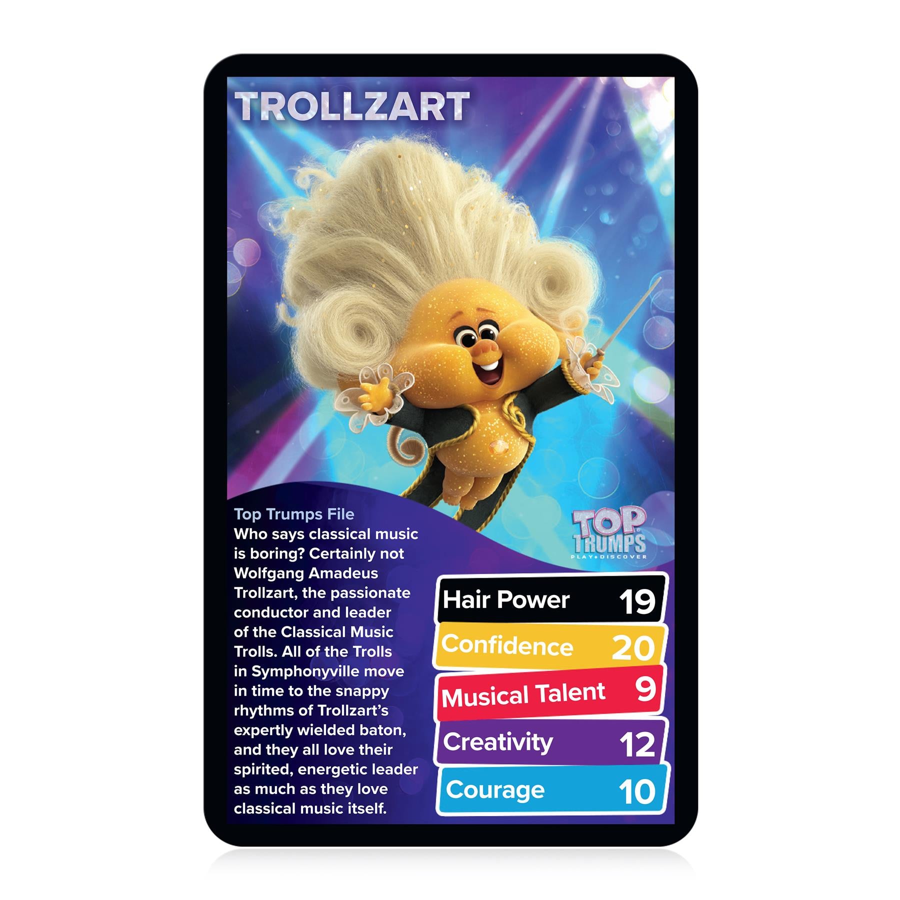 Trolls World Tour Top Trumps Card Game