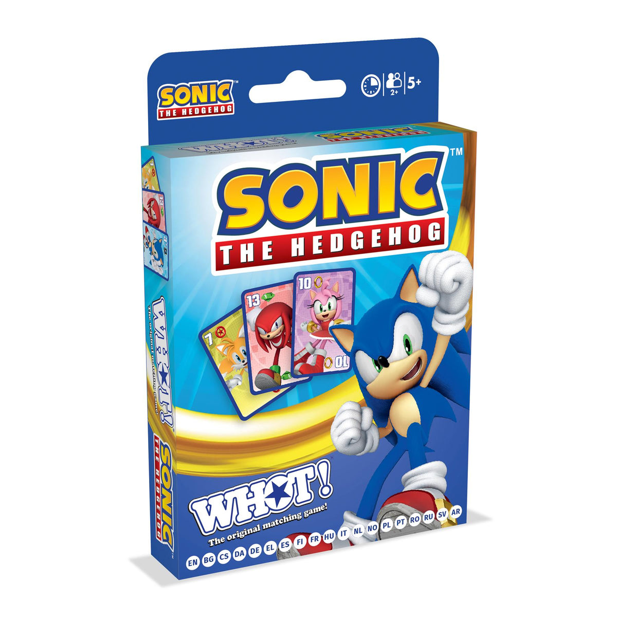 Sonic the Hedgehog WHOT! Card Game - Fast-Paced Fun