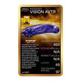 Luxury Cars Top Trumps Limited Edition Card Game
